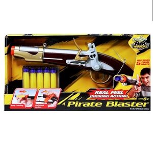 BuzzBee Pirate Flintlock Foam Dart Blaster